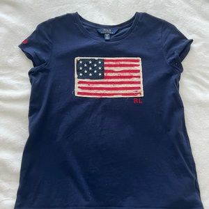 Raulph Lauren Flag tee